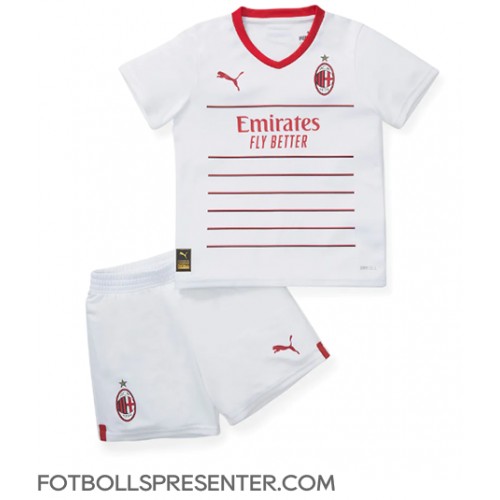AC Milan Bortatröja Barn 2022-23 Kortärmad (+ korta byxor)